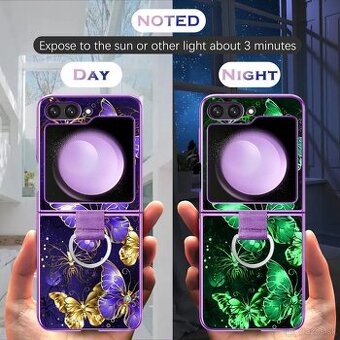 puzdro pre Samsung Z Flip 5G 6, 7 palcový, lesklé puzd