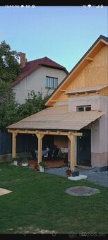 Drevený prístrešok - altánok