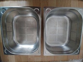 Dierkované gastro plechy, typ GN 1/2-100