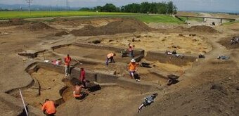Pomocné výkopové archeologické prace ŠAĽA.