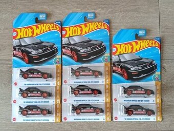 Predám model Hotwheels Subaru Impreza 22b Sti Version