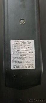 Batéria 52v 20ah
