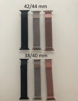Milánsky ťah milanese loop Apple 3840mm 4244mm čiernystrieb