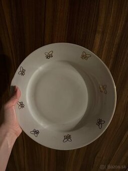5x retro plytky porcelan. tanier set