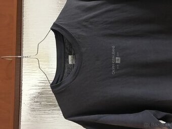 CALVIN KLEIN originál sive pánske tricko XL