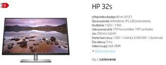 Monitor Hp 80cm