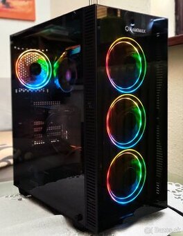 Herný PC ryzen 5600x, 32 GB RAM, RX 6600 XT