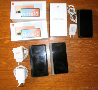 Predám 2 mobily XIAOMI, 1 mobil HUAWEI