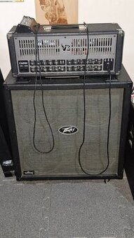 Hlava Carvin V3 + Box Peavey 4x12