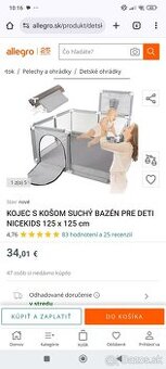 Detská ohrádka