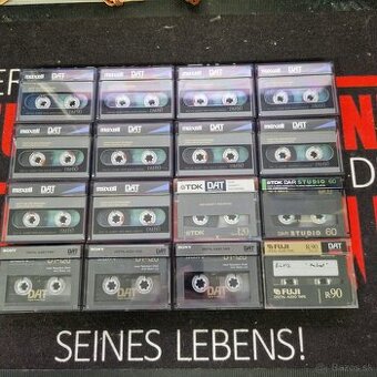MAXELL,TDK,SONY,FUJI...DAT kazety...