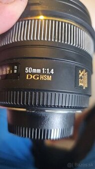 Sigma 50mm 1.4 EX DG HSM na nikon