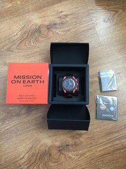 Omega x Swatch Mission on Earth Lava