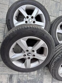 Škoda disky + letné pneumatiky 205/55 r16