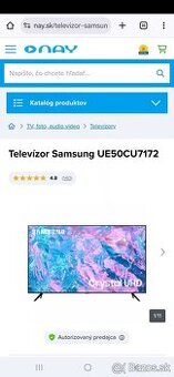 Preda uplne novy, nerozbaleny TV