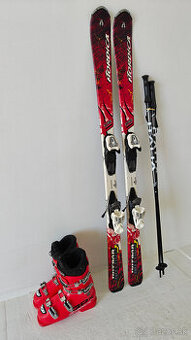 LYŽE NORDICA HOTROD JR 140CM + LYŽIARKY NORDICA 40EUR