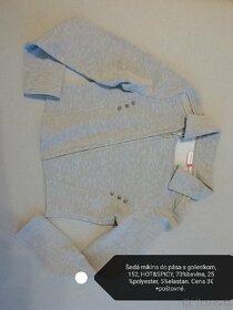 Dievčenská mikina. Crop Top.