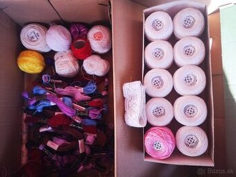 Bavlnky na vyšívanie