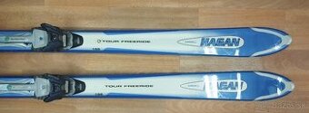 Predám jazdené skialp.lyže HAGAN 155cm.DIAMIR.S.