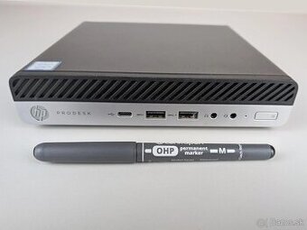 HP 600 G5 - i5 9500T, 16GB RAM, 512GB NVMe, VGA, OS, ZÁRUKA