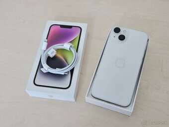 Apple iPhone 14 128GB Starlight | 100% BATÉRIA