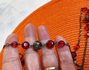 Starožitný vintage náhrdelník