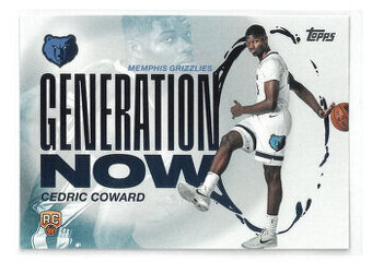 Cedric Coward – Topps Basketball 25/26 – Generation Now