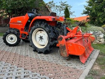 malotraktor KUBOTA X 24 SATURN s rotavátorem