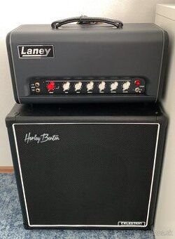 Laney CUB Super Top + Harley Benton G112 Celestion V30
