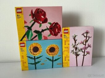 Lego kvety - nové, nerozbalené