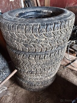 Pneu Vranik s diskamy 6x139,7