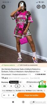 Damsky dres sportovy komplet