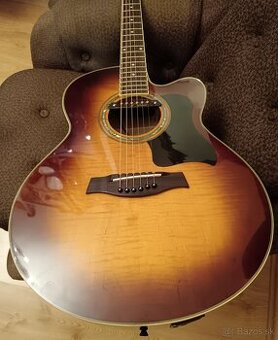 Elektroakustická gitara-jumbo Ibanez AEL 20EVV1202-top stav