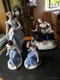 porcelánová soška Dux