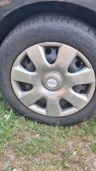 Predám 4ks zimné pneumatiky 205/60 R16 s diskami 5x114,3