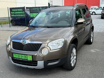 ► ŠKODA YETI 1,2 TSI - 77 KW, PARK. SENZORY◄