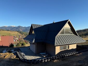 Novostavba chaty s nádherným výhľadom–Malé Borové,okres LM