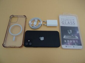 iPhone 12 64GB BLACK - ZÁRUKA 1 ROK - VELMI DOBRÝ STAV