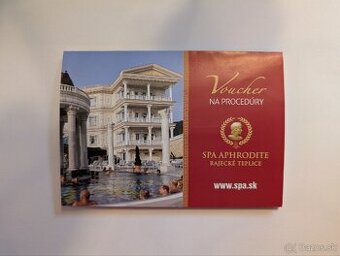 Voucher do Spa aphrodite Rajecké teplice