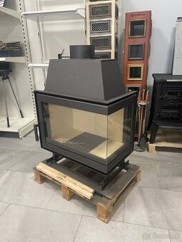 Rohová krbová vložka KFD ECO 70 L/R