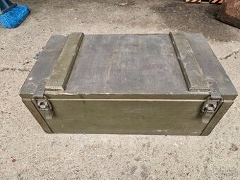 Vojenska drevena krabica bedňa 2.