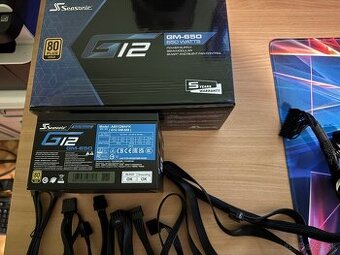 Predám zdroj SEASONIC 650W G12 GM-650, 80+ GOLD