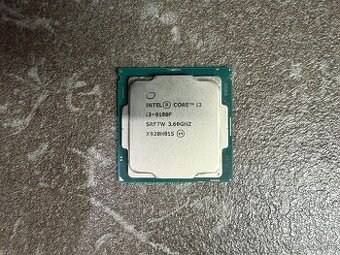 Predám procesor Intel Core i3-9100F