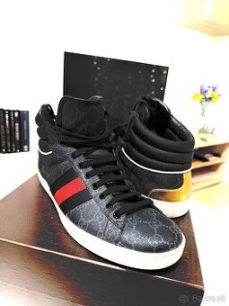 Gucci Ace GG High Top Black edition 555197 - 1