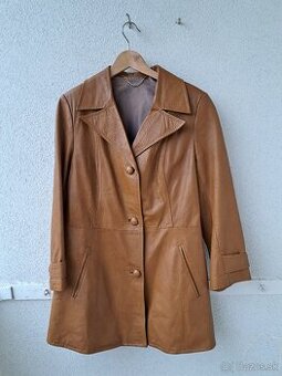 Kožený kabátik