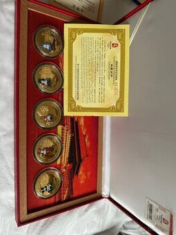 Predám kolekciu mince z LOH Peking 2008