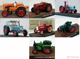 Modely historických traktorov, edícia Atlas, 1:32, nové
