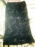 Čierna sukňa s trblietkami