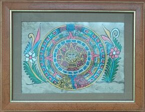 Ponúkam ORIG Majský kalendár Mexiko