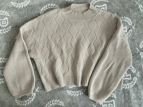 Dámsky béžový sveter